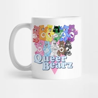 Queer Bearz Gang - pink triangle Mug